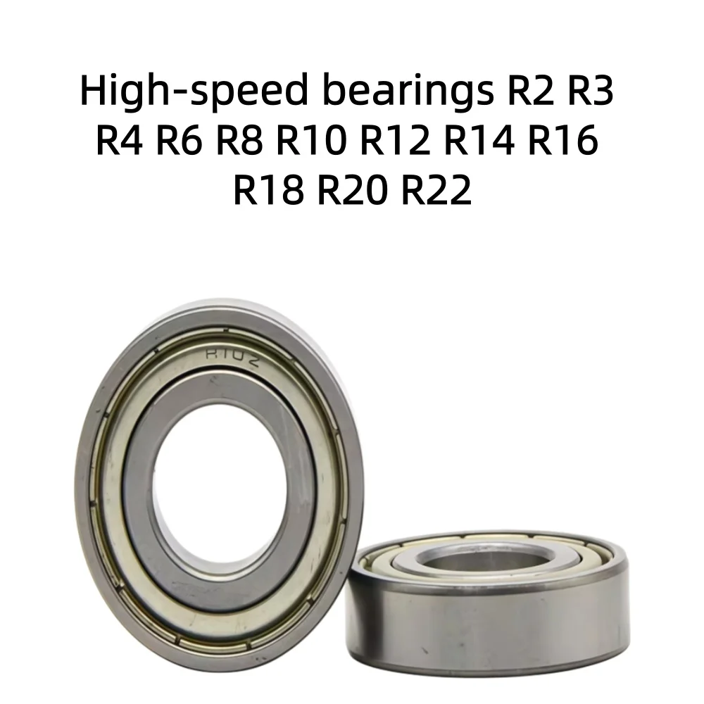 High-Speed Bearings R2 R3 R4 R6 R8 R10 R12 R14 R16 R18 R20 R22 Z ZZ 2RS - Various Sizes - Precision Engineering Components