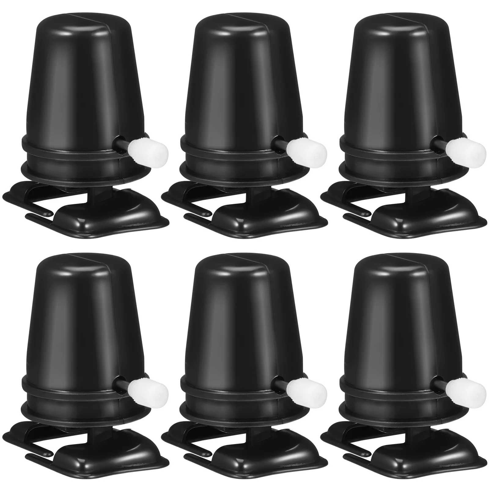 6Pcs Clockwork Movement Plastic Handcraft Supply Durable DIY Accessories Clay Craft Repair Replacement Parts Mini Rewinding