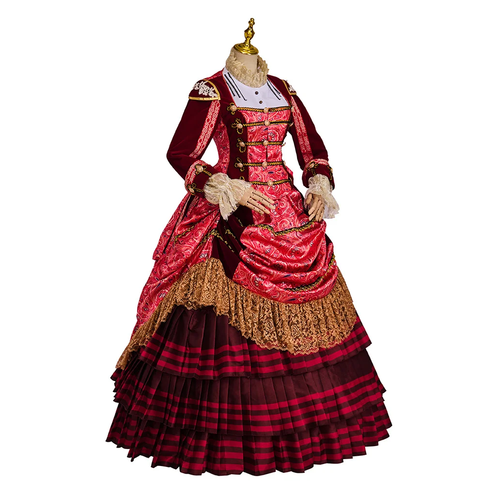 Musical The Phantom of The Opera Carlotta Giudicelli Costume Victorian Bustle Dress Christine Carlotta Broadway Performance Gown