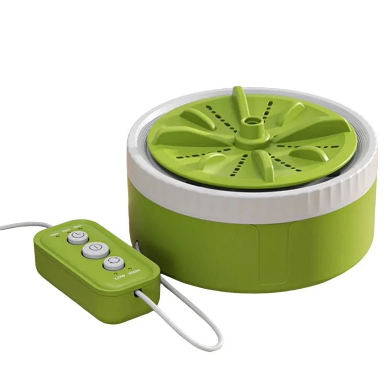 Lavadora de turbina portátil, dispositivo de lavado pequeño, plegable, para apartamento, Limpieza Profunda, USB