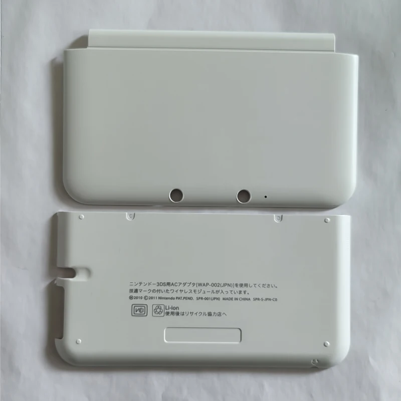 Nueva funda superior inferior lateral A & E con placas de cubierta para Nintendo Old 3DS XL LL 3DSXL carcasa de consola