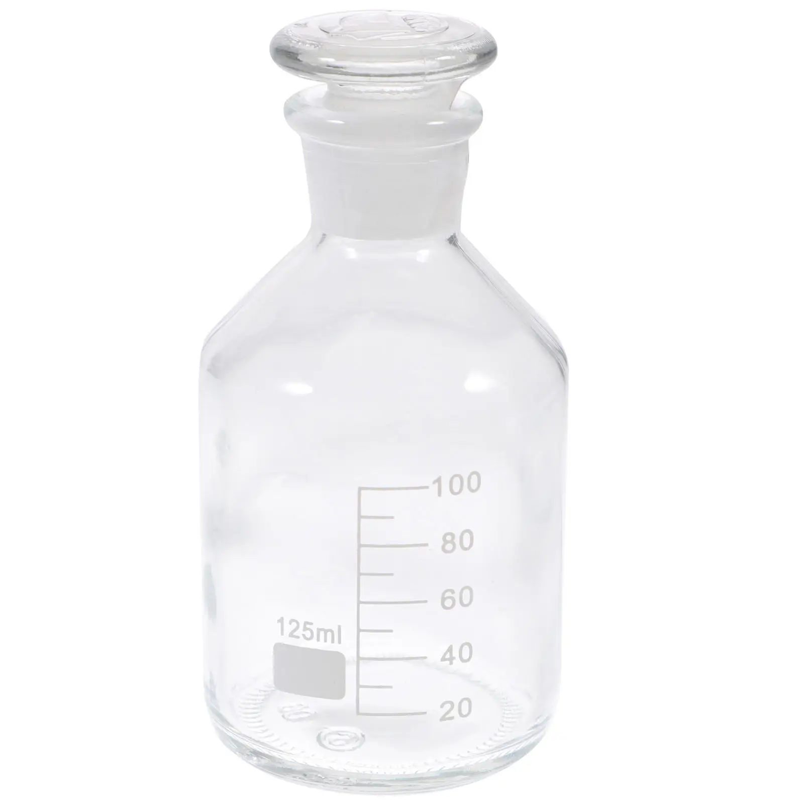 Chemical Storage Bottles Decorative Reagent Wide Transparent Empty Sensory Chemistry Sample