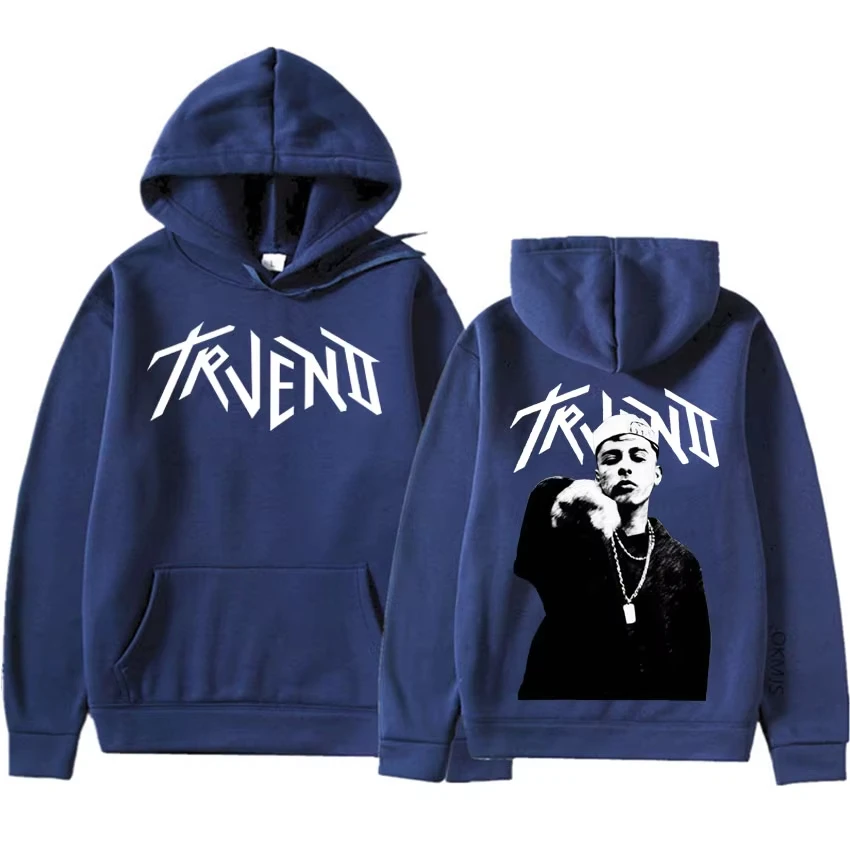 

Рэпер Trueno Album Tour Толстовка Harajuku Pop Толстовки Хипстер Мужчины Женщины Готическая Одежда Высокое Качество Модные Повседневные Пуловеры Tide