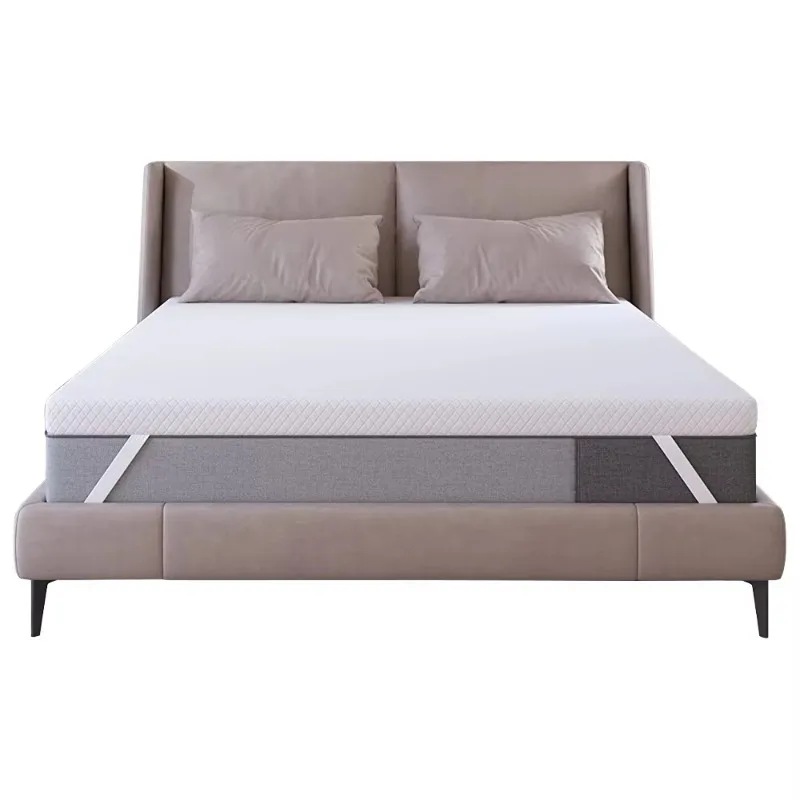 3 Inch Premium Gel Infused Memory Foam Mattress Topper Medium Modern Convertible Cooling Ventilated Home Furniture School