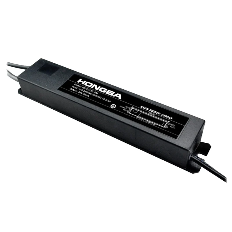 HONGBA Electronic Transformer For Neon Lights With Abnormal Status Protection Light Transformer