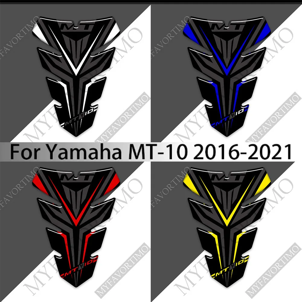 

3D Stickers For Yamaha MT10 FZ MT-10 Tank Pad Protector Fairing Fender Windshield Handguard Decal 2016 2017 2018 2019 2020 2021