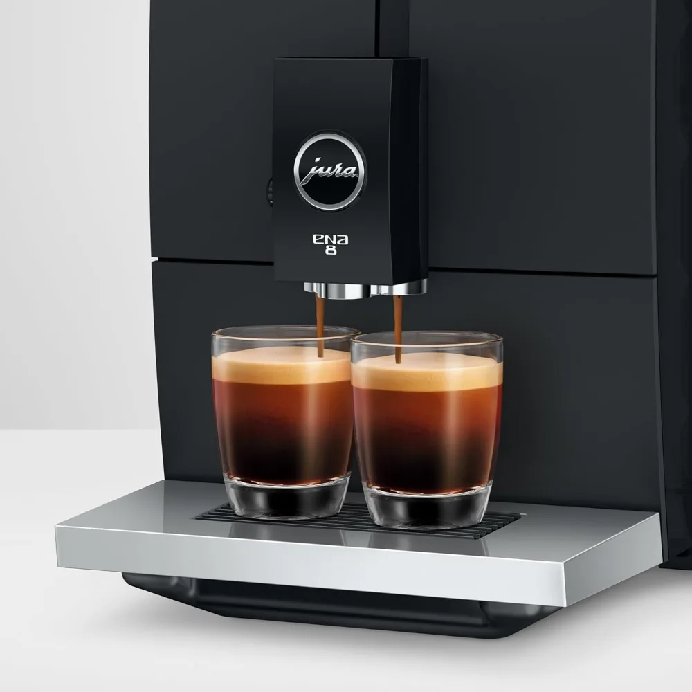 Volle Metropolitan Black Superautomatische Espressomaschinen mit Touchscreen