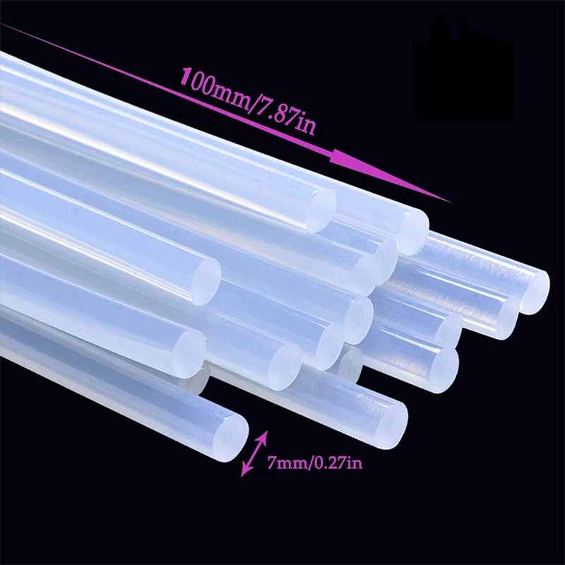 20 Stuks Auto Deuk Reparatie Lijm Sticks Sterke Hechting Auto Body Verveloos Reparatie Hot Melt Strip Repareren Lijmstift Auto reparatie Tool