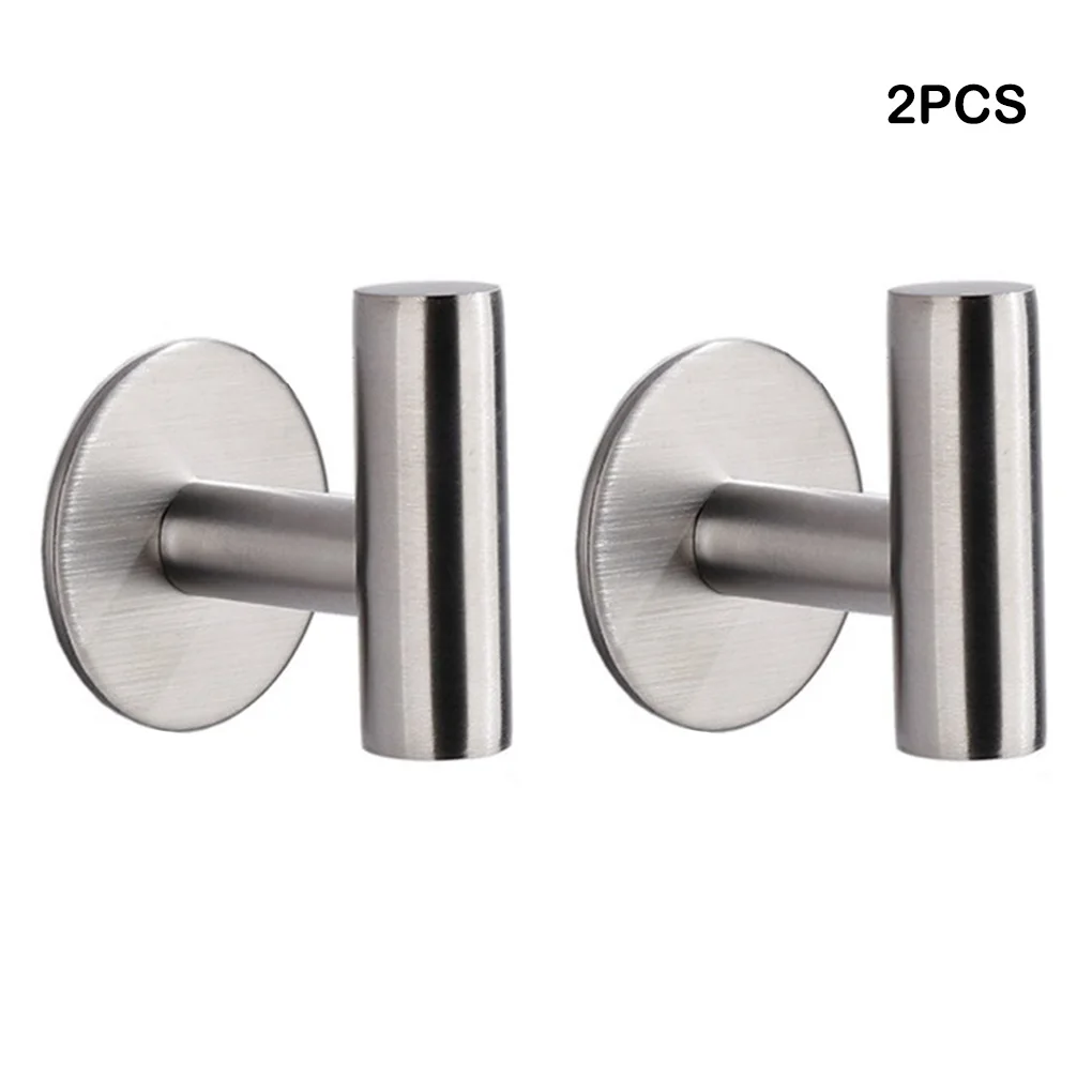 Bold And High Towel Hooks - Add Style To Bathroom Space Durable Stainless Steel Towel Hooks Self Adhesive Holder Rose gold bore