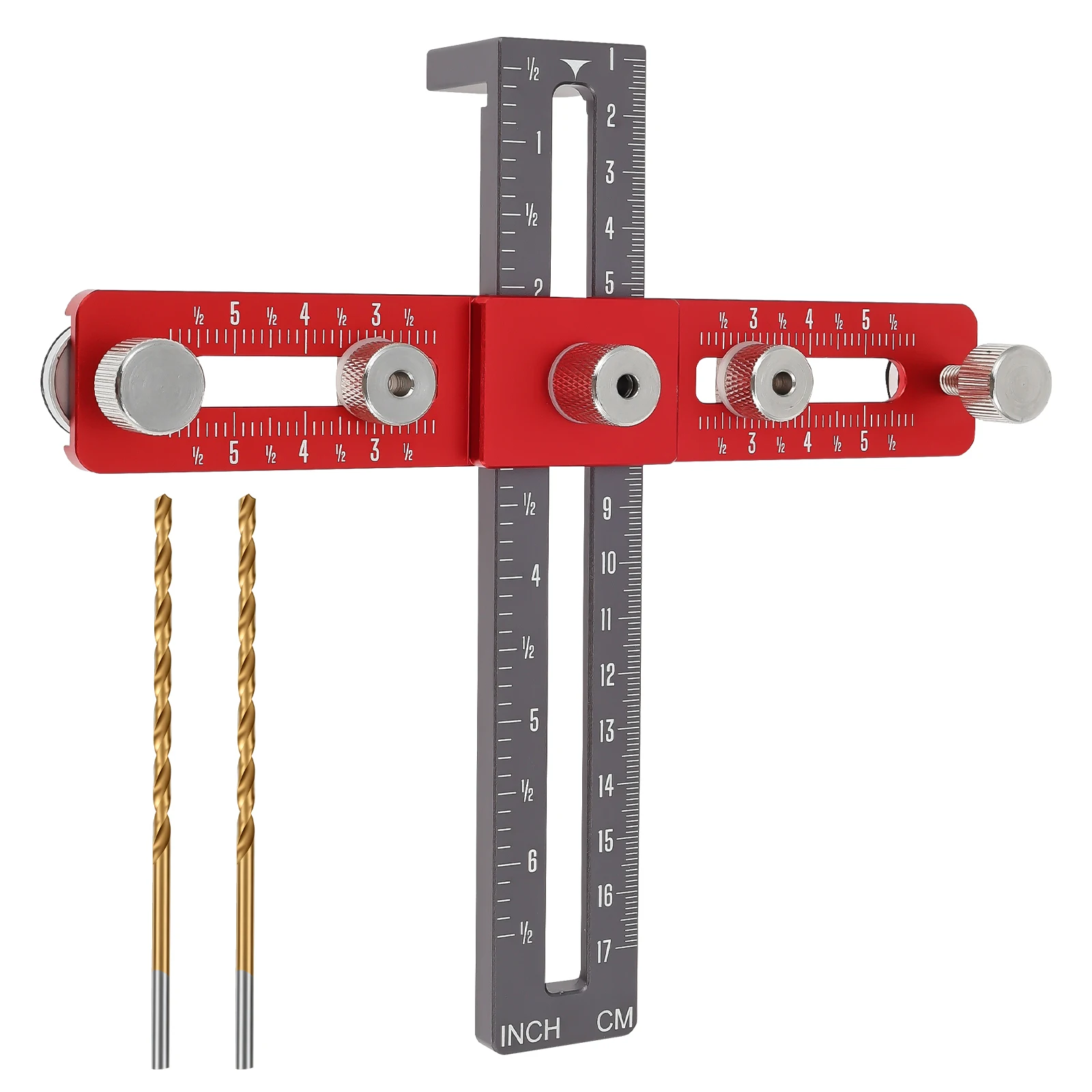 

Adjustable Cabinet Hardware Jig For Fast Accurate Installation Door Drawer Knob Pull Handle Drill Guide Locator Aluminum