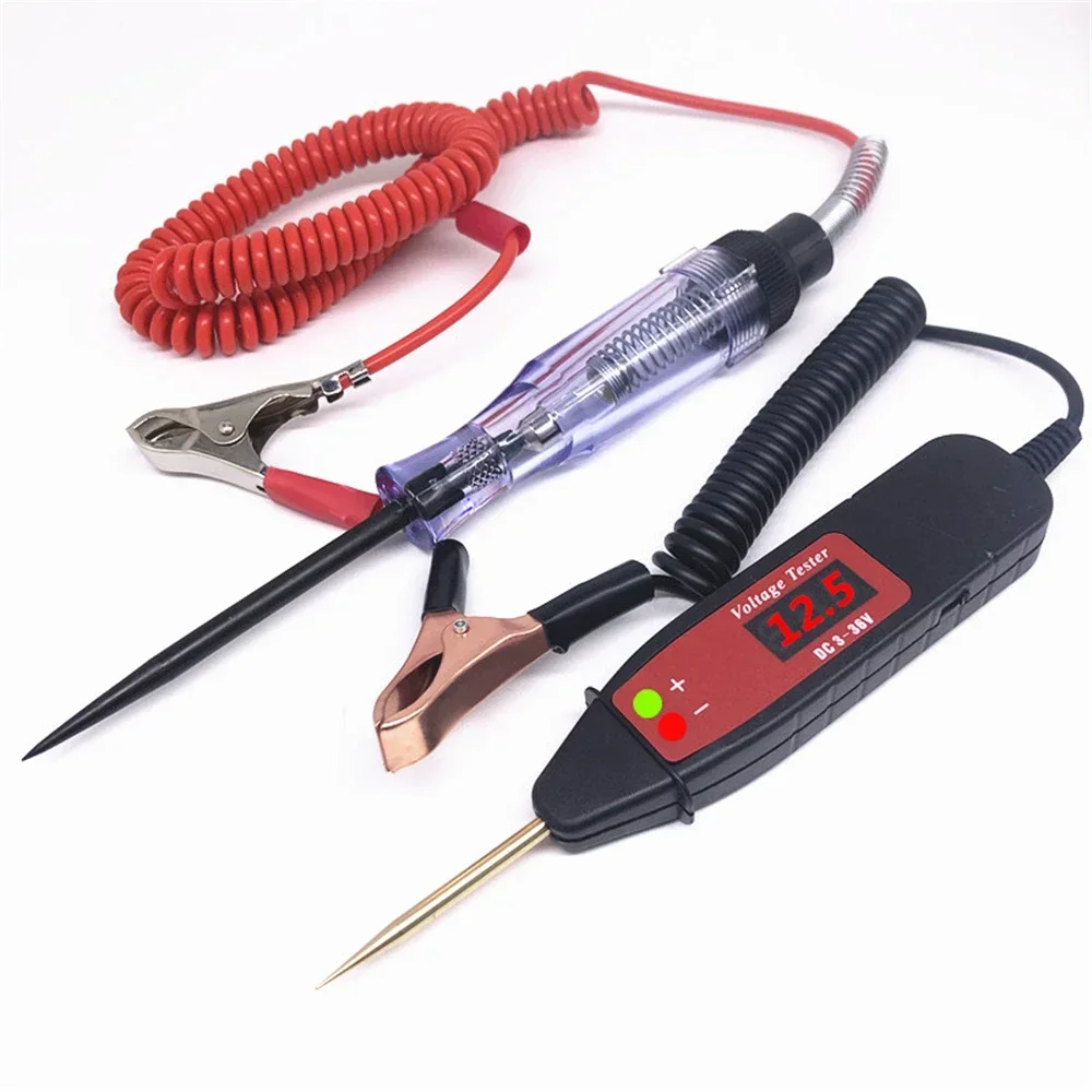Automobile Circuit Detection Multi-function Test Light Electrician Line-free Repair Tool 12v24v Car Test Test Pencil