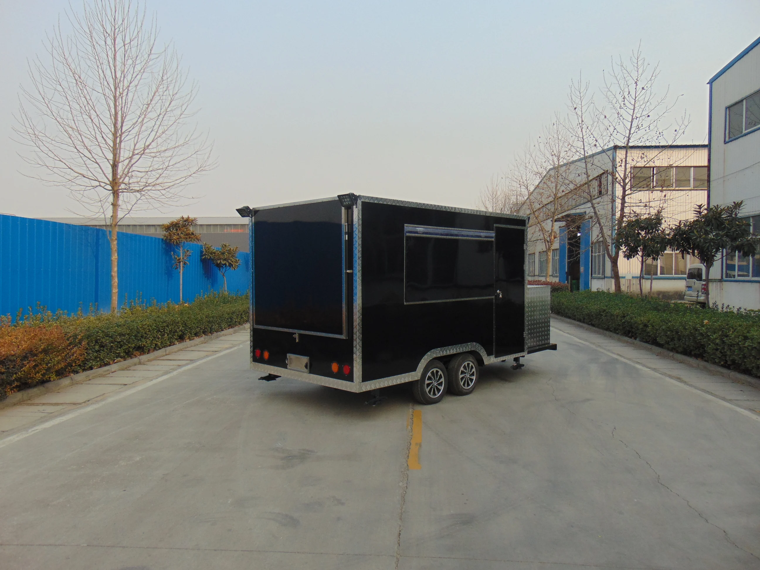 

Australian Compliant Juice Kabab Food Trailer Caravan Pink Food Truck With Full Kitchen Australia Standard