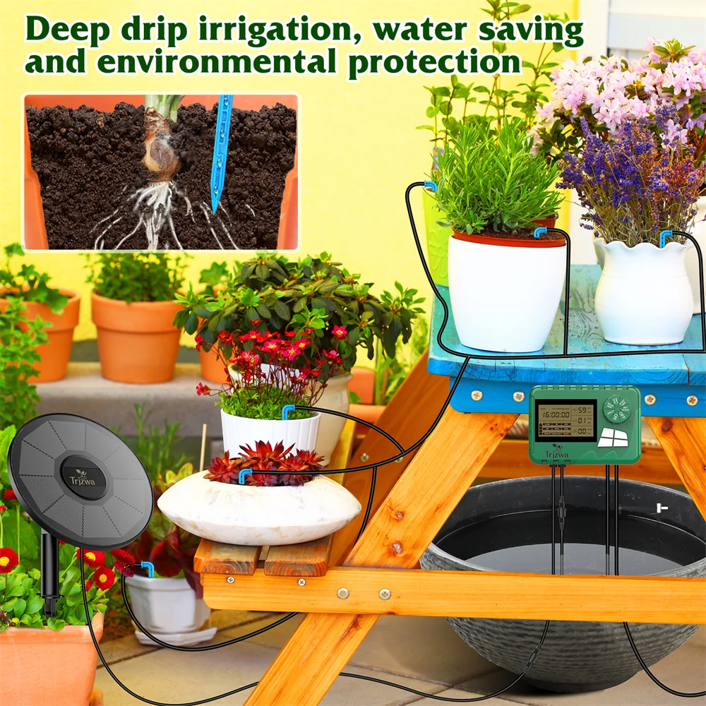 ระบบชลประทานหยดน้ำพลังงานแสงอา - Urban Farming System บทวิจารณ์และราคา