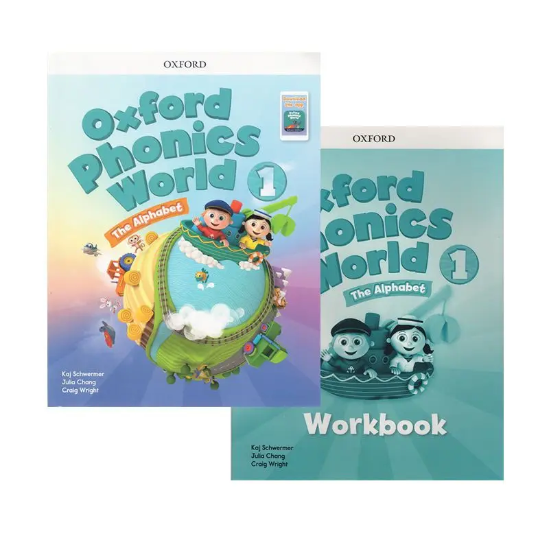 Oxford Phonics Textbook 10 Books English Teaching Learning Books for Children Workbooks English Textbooks
