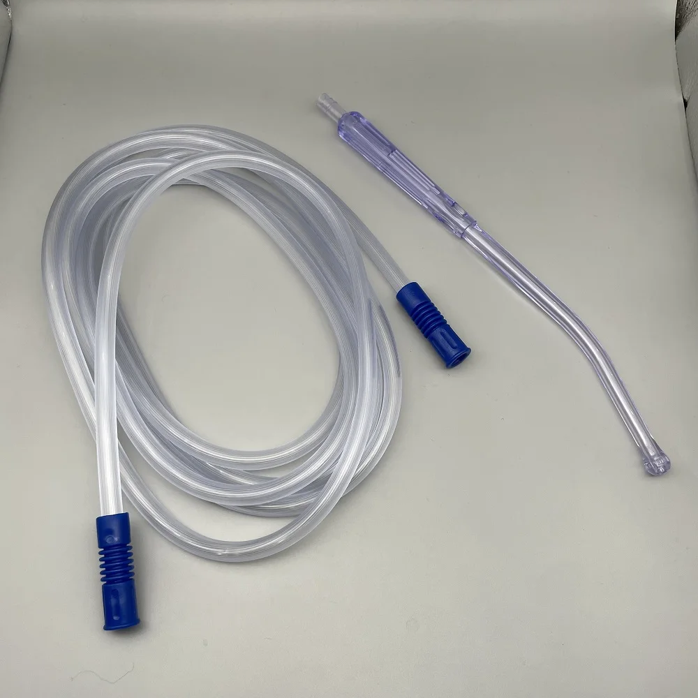 

Medical Disposable Sterile Suction Connecting Tube with Yankauer Suction Set for Surgical