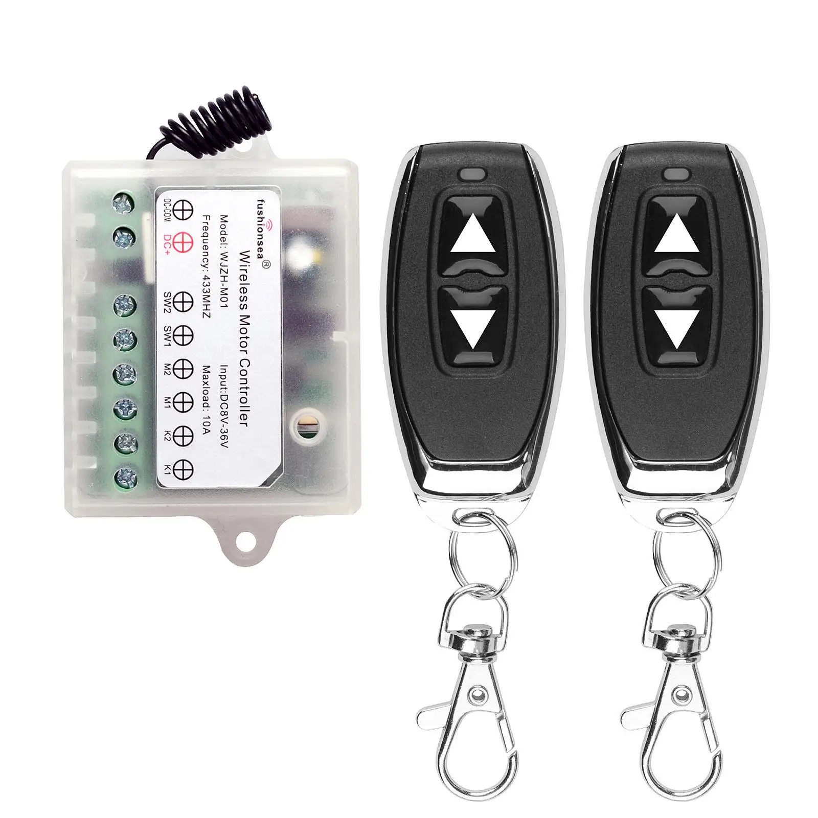 Remote Switch Easy to Install Remote Controller Professional Long Range DC8V-36V for Electrical Equipment Home Farm Motor Office