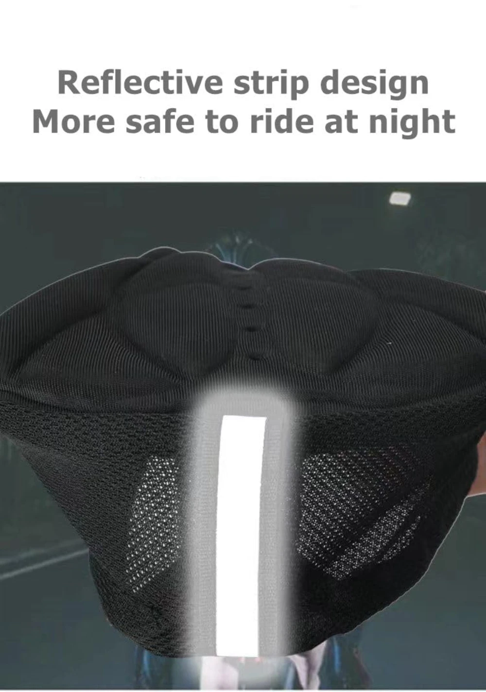 3D Soft Thickened Bicycle Seat Breathable Bicycle Saddle Seat Cover Comfortable Foam Seat Cushion Saddle for Bike Accessories image 4