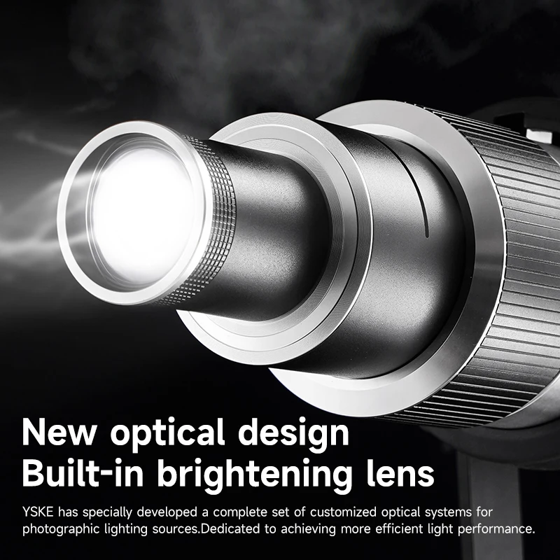 Bowon Mount Floodlight Spotlight Cone Lens Video Artist Styling Studio Light Kit with Optical Spotlight Lens 35 Styling Pieces