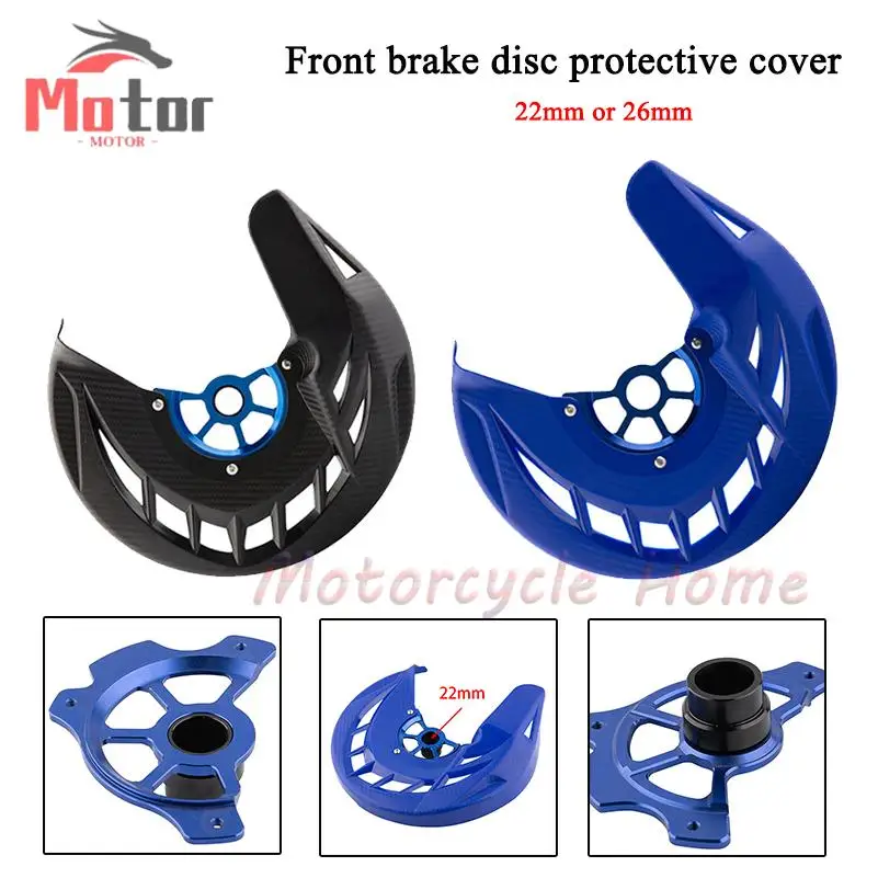 

22mm 26mm Motorcycle Front Brake Disc Guard Protector For TC FC TE FE TX FX 125-501 2013 2014-2021 Motocross Universal