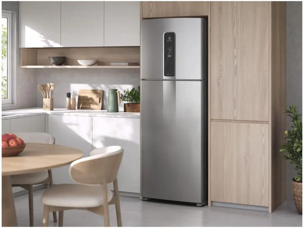Refrigerator Electrolux Frost Free Duplex Silver 480L Efficient IT70S Bivolt - Bivolt