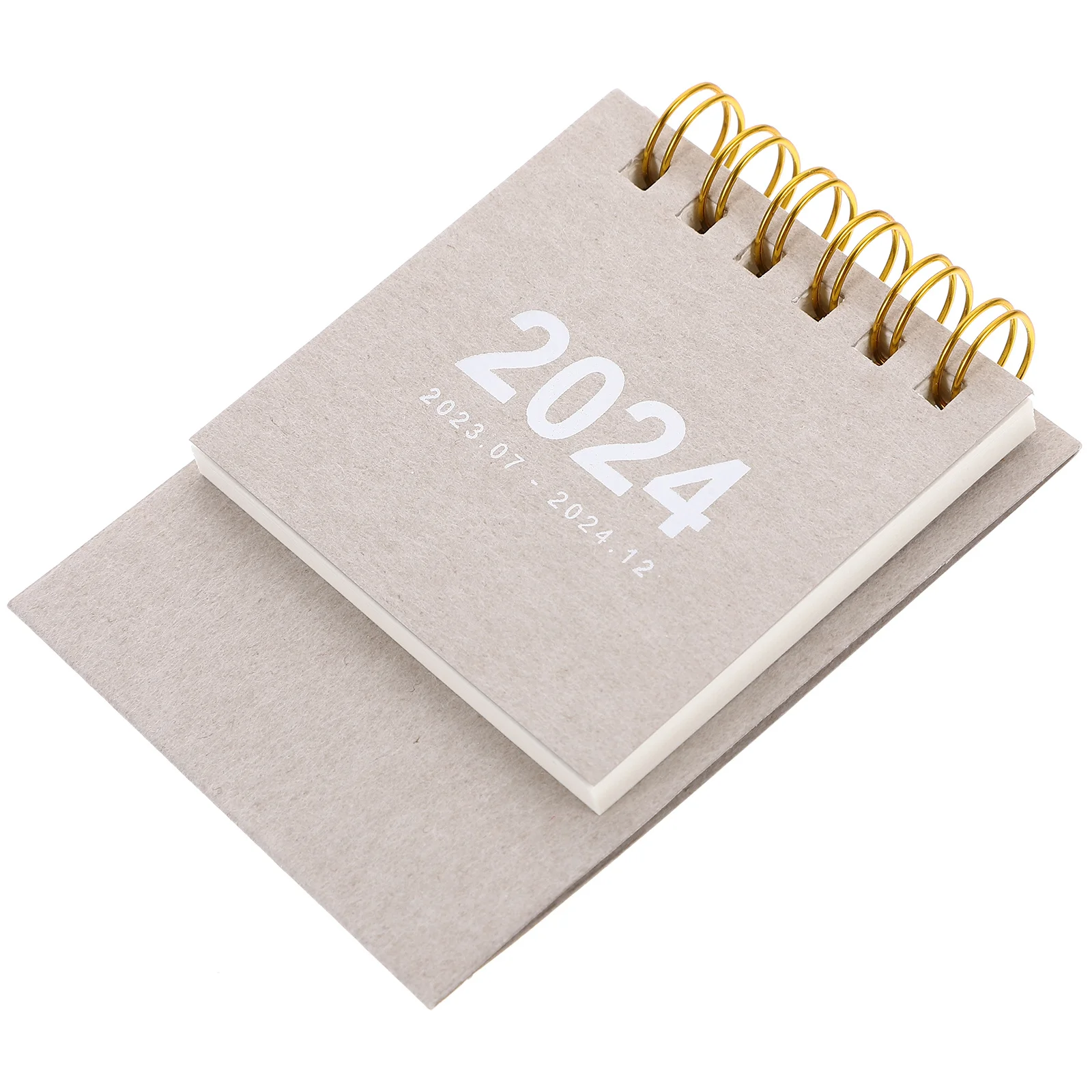 Mini 2024 Desktop-Ständer, kleiner Tischkalender für Büro und Zuhause, monatlicher Memo-Tischkalender, tragbarer Standkalender 2024