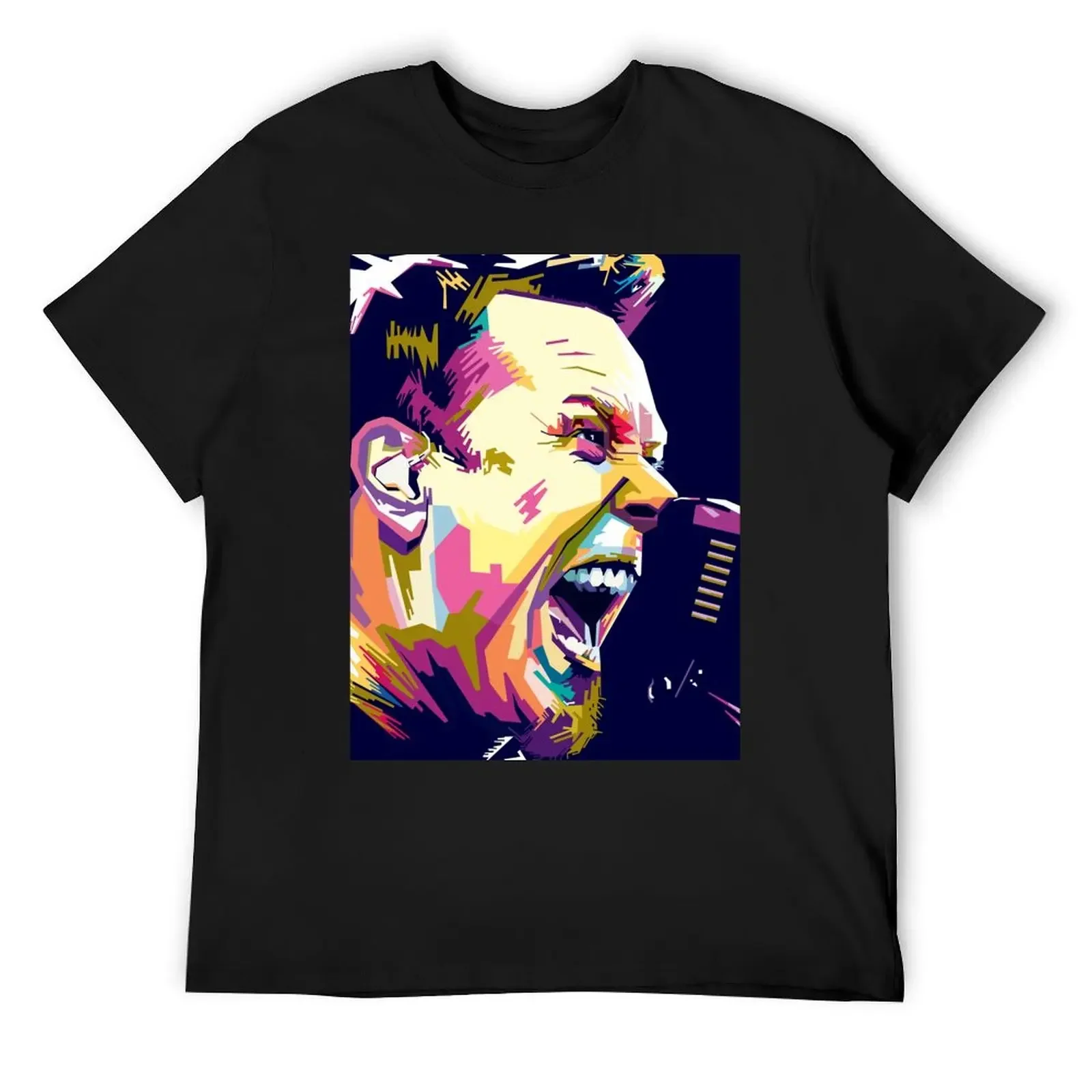 James Hetfield Ilustration art T-Shirt street wear sweat shirts graphic tee men