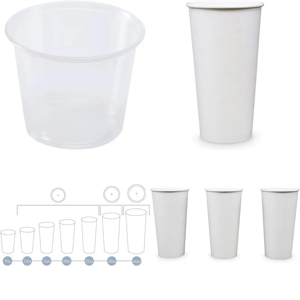 

Karat FP-P550-PP 5.5 oz. PP Portion Cups - Clear (Case of 2500)