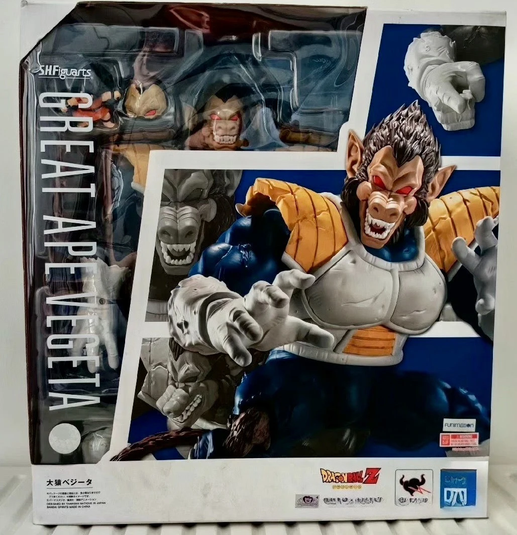 

new In Stock Bandai Soul Limited SHF Saiyan Invasion Vegeta Big Ape Giant Ape Brand