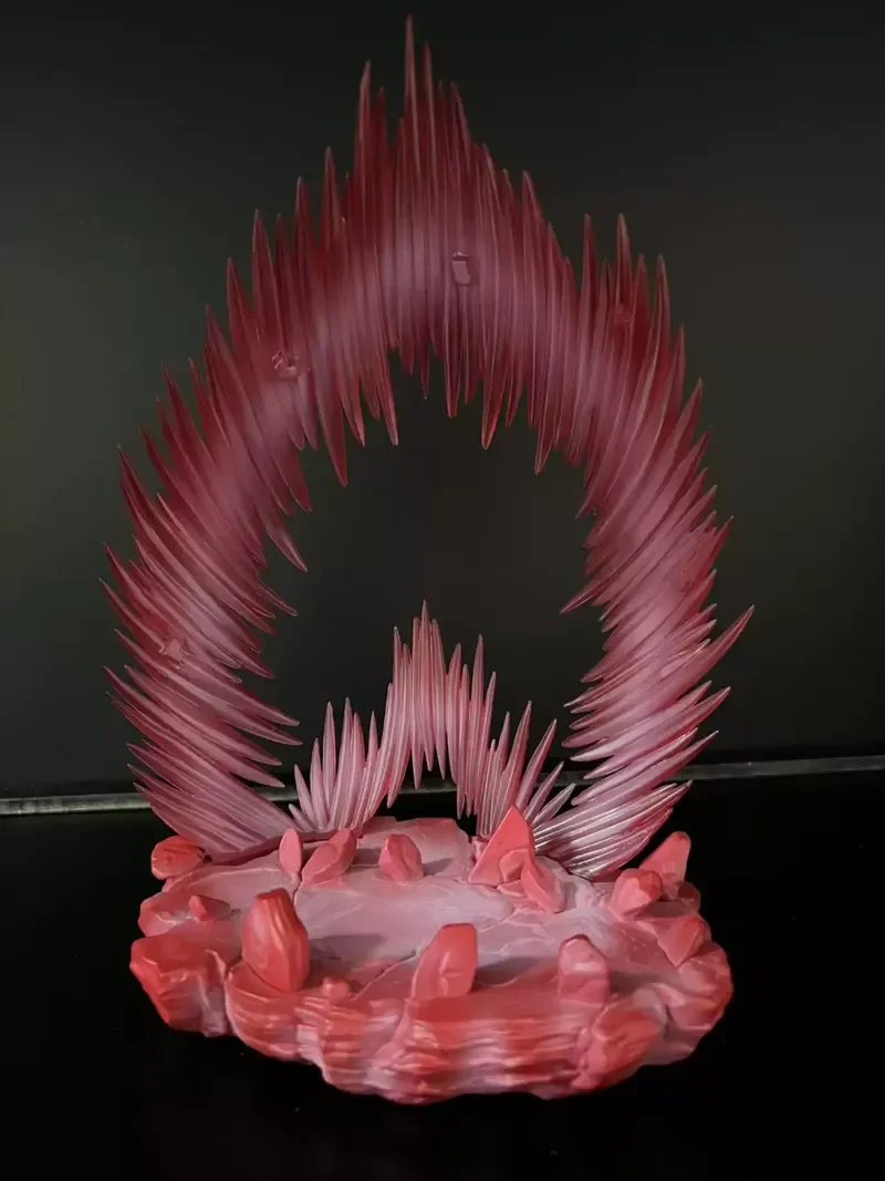 Instock E&C Platform Special Effects Model Shf Wukong Realm King Fist Puppet، لعبة غير متضمنة #3