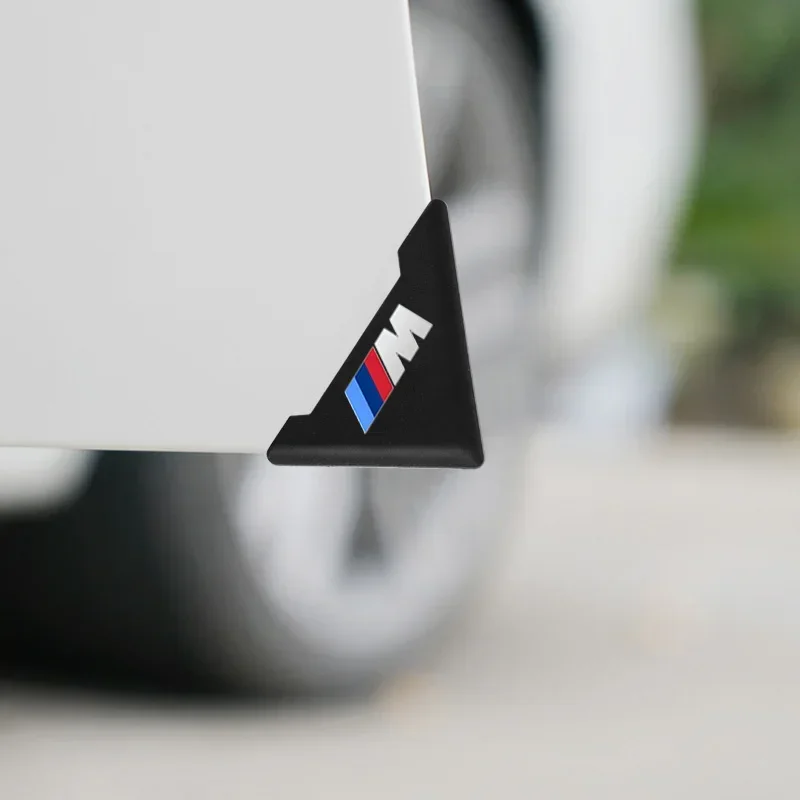 Силиконовая накладка на углы двери автомобиля, защита от царапин для BMW M Power Performance M3 M5 X1 X3 X5 X6 E46 E39 E36 E60