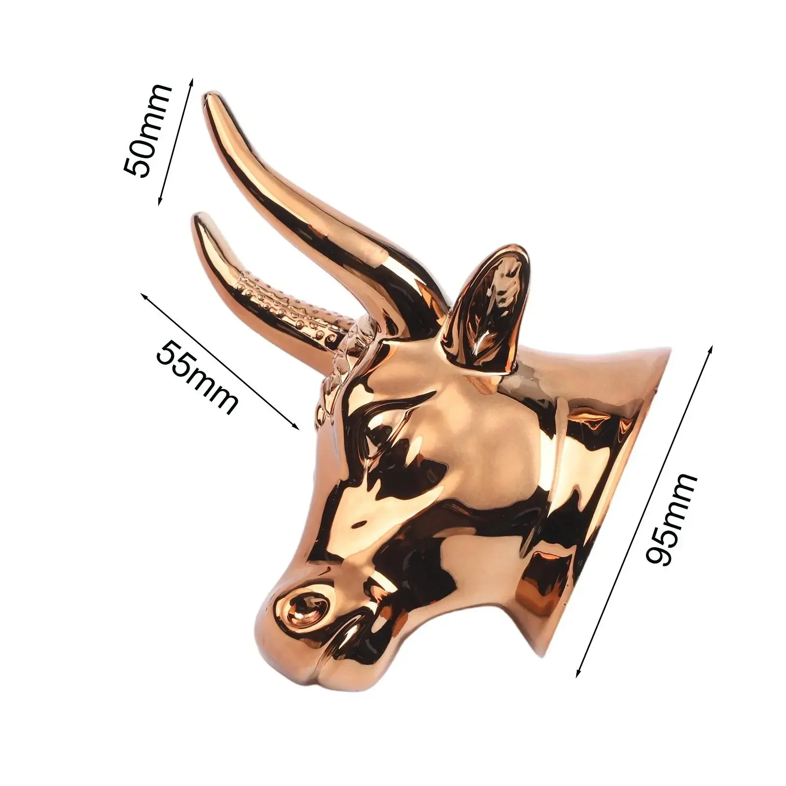 Bull Head Holder Guitar Holder ABS And TPR Soft TPR Padding Scratch Protection Space-saving Design Compact Size
