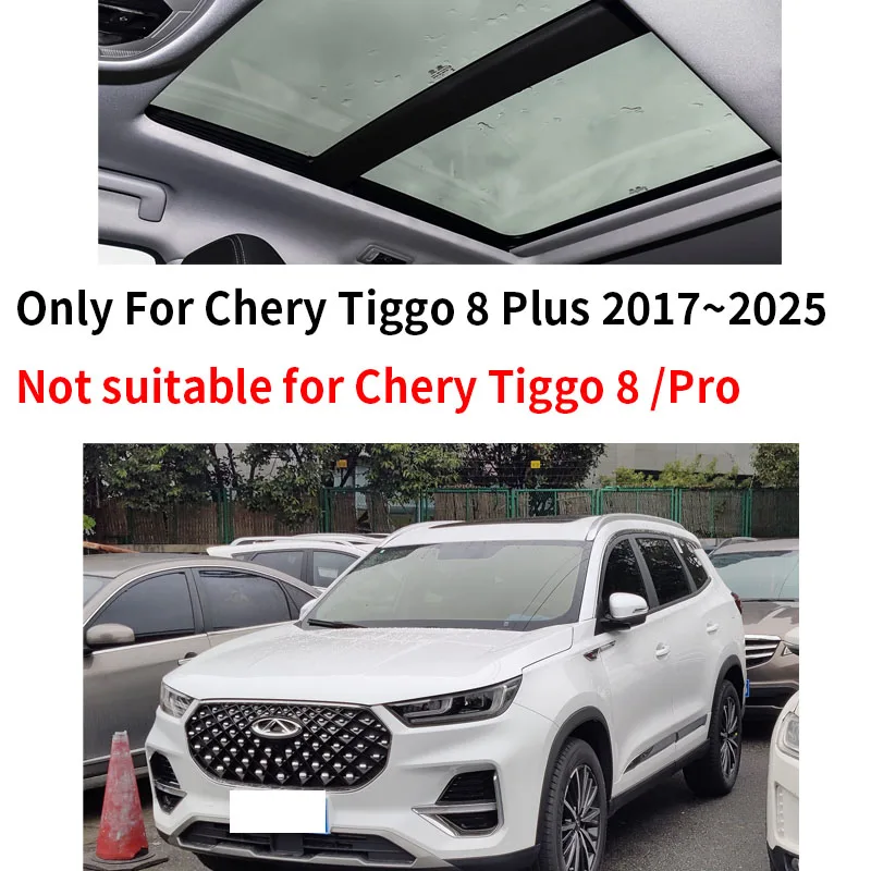 Autoteil für chery tiggo 8 plus 2017 ~ 2025 Auto Schiebedach Sonnenschutz 2x Wärme isolierung Sonnenschutz Kühl zubehör