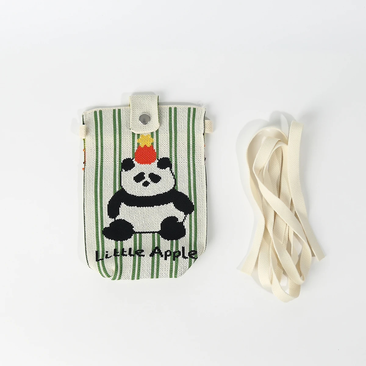 

Breathable Foldable Knitted Mobile Phone Bag, Cute Animal Pattern Suitable for Ladies and Children, Casual and Versatile for Outdoor Shopping, Commuting and Travel, Cross-Body Carrying, Can Hold Mobile Phone Keys and Lipstick