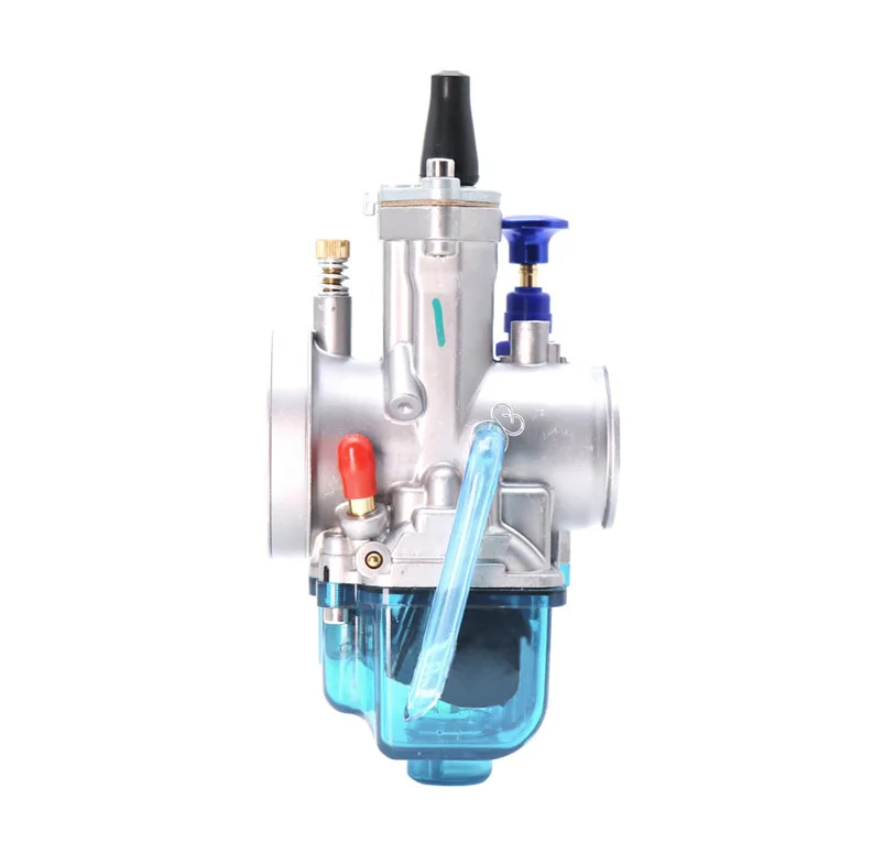 Motorcycle Carb Carburetor Transparent Blue Oil Pan Universal High Performance Racing Keihin Carburetors Pwk Of Carburetor Price