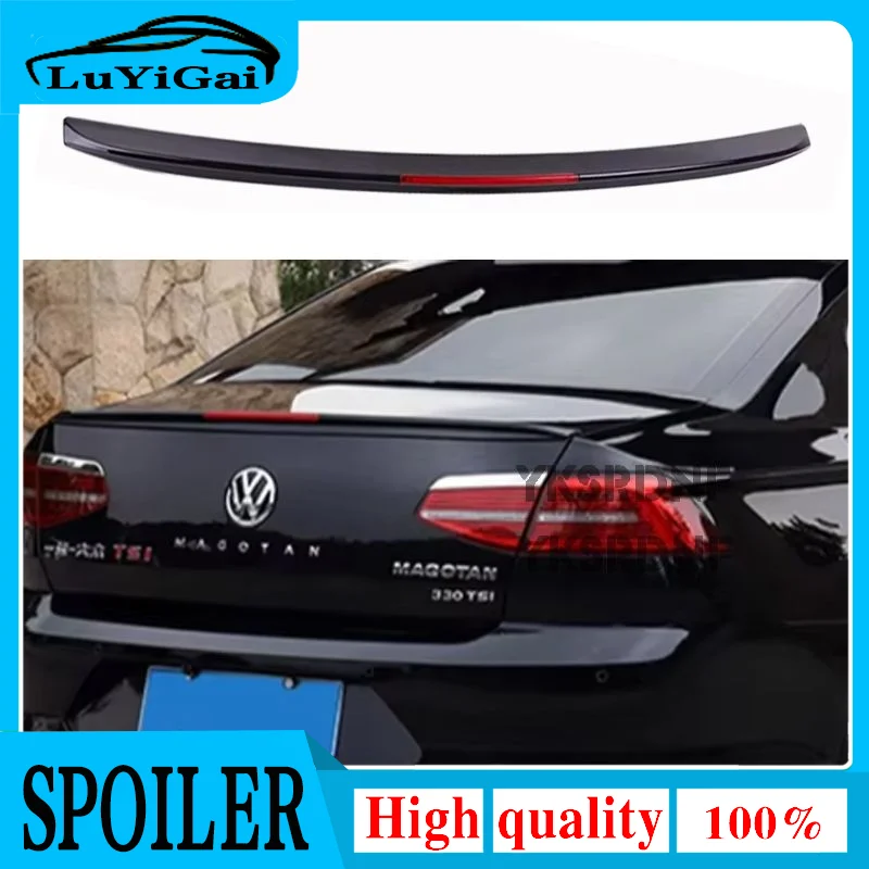 2017 bis 2022 Für Passat B8 Spoiler Magotan ABS Material Auto Hinten Flügel Primer Farbe Heckspoiler Für Volkswagen Passat b8 Spoiler