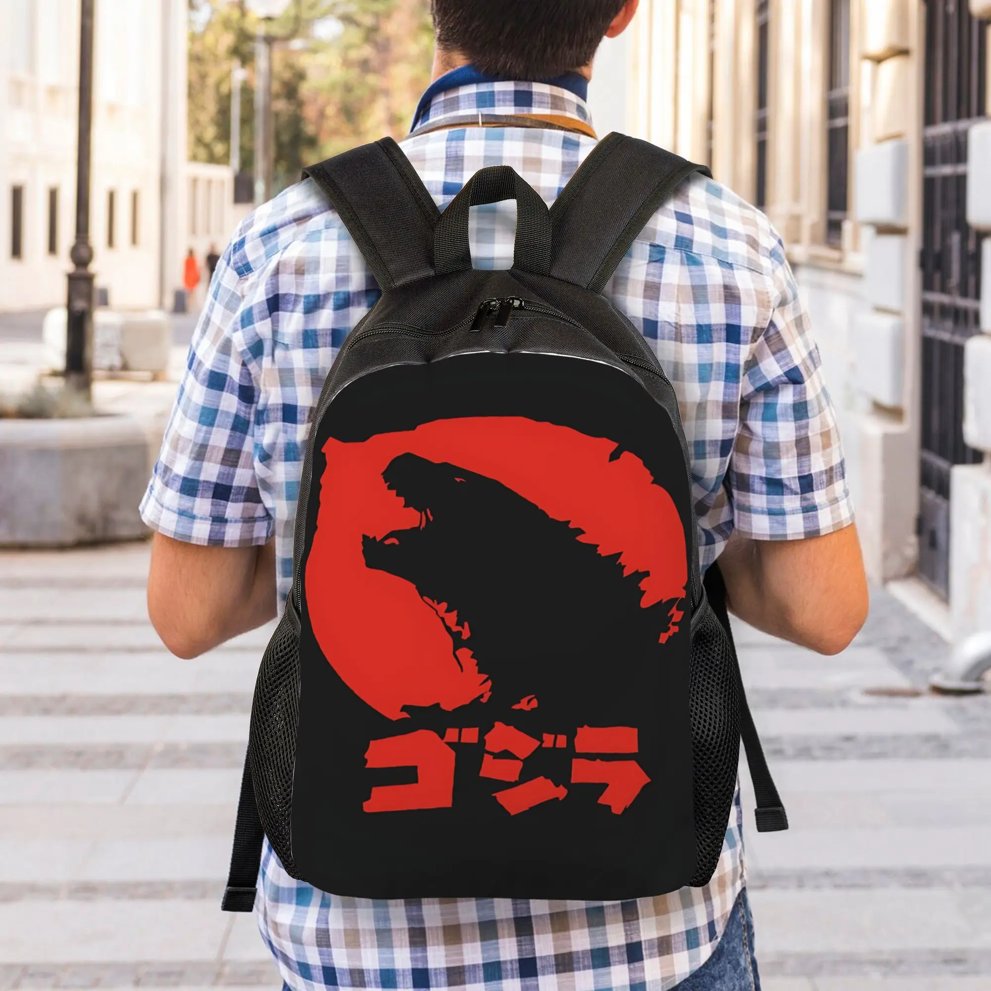 1Piece GODZILLA Schoolbag Head Backpack New Semester Begins view 5