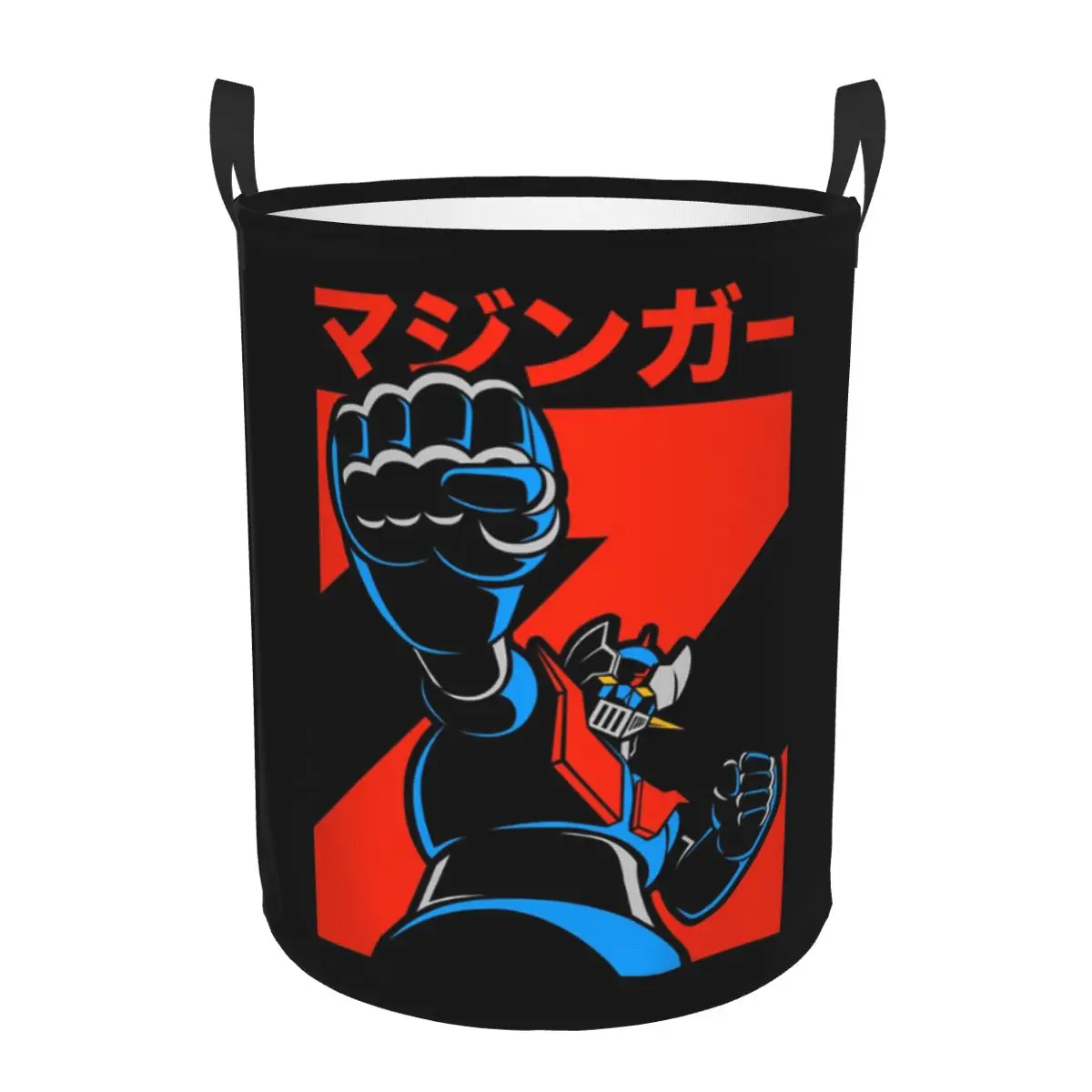 

Mazinger Z Goldorak Actarus Grendizer Mask Корзины для грязного белья Складная большая водонепроницаемая корзина для одежды и игрушек для дома и детей
