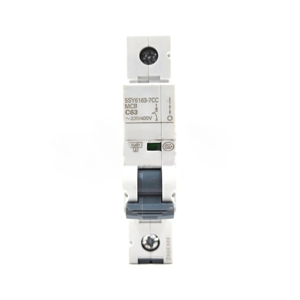 New for Siemens 5SY6163-7CC 1P 230/400V 63A Guide Rail Installation Mini Circuit Breaker Module