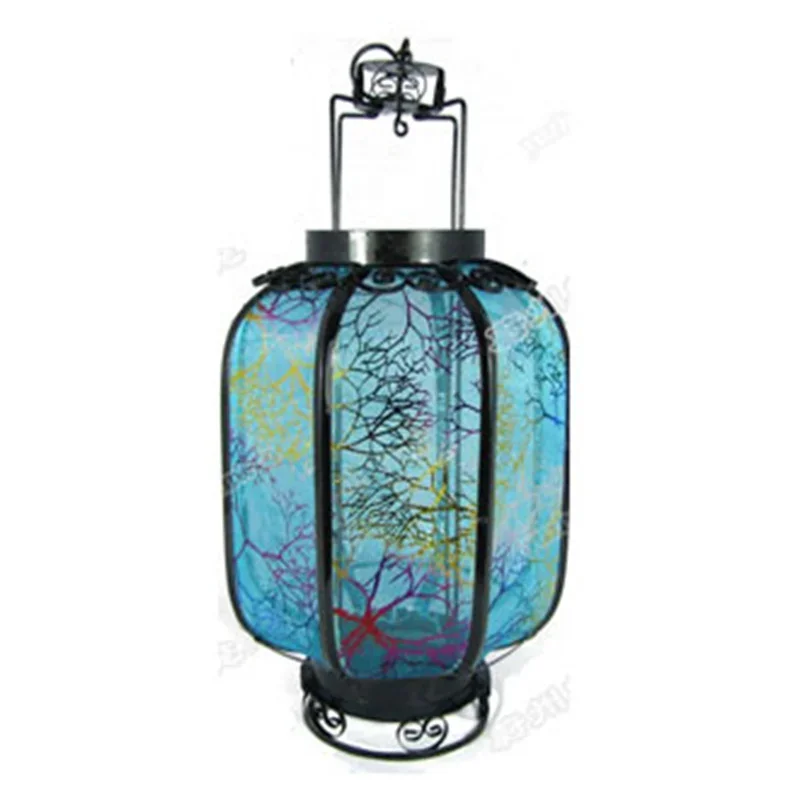 Chinese style Small Lantern Classical Handicraft Ball Lamp Lantern Retro Chinese Silk Lantern Festival New Year Mid-Autumn Decor