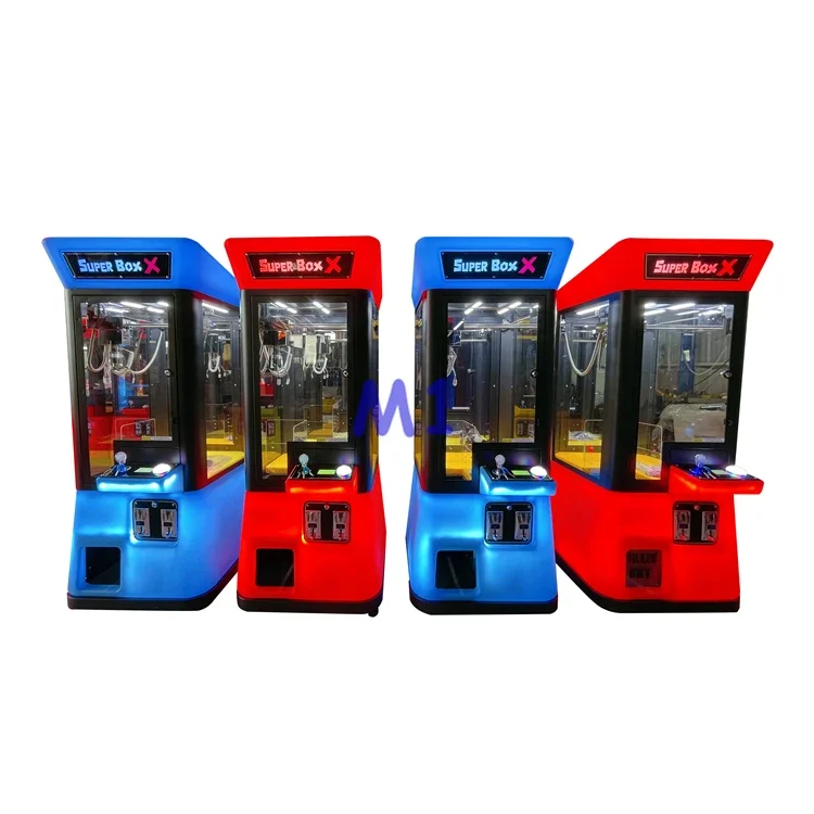 GOOD PROFIT Coin Operated Europe Super Box 2/3/X Euro Claw Crane Prize Vending Game Machine