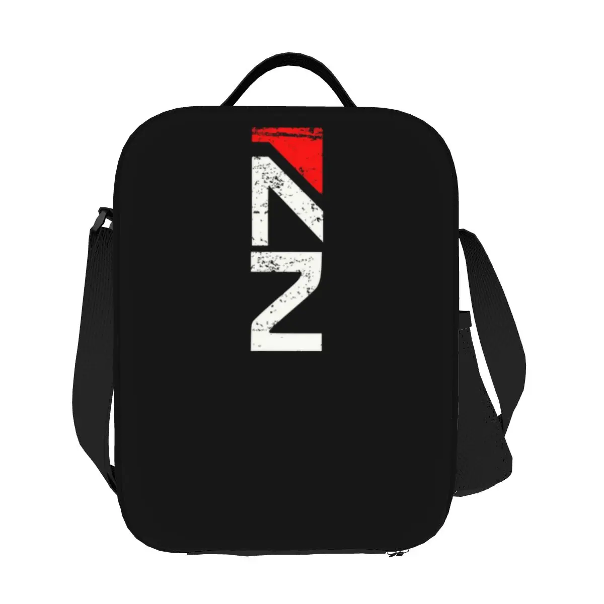 Custom Mass Effect N7 Lunch Bag Men Women Thermal Cooler Insulated Lunch Box for Student School