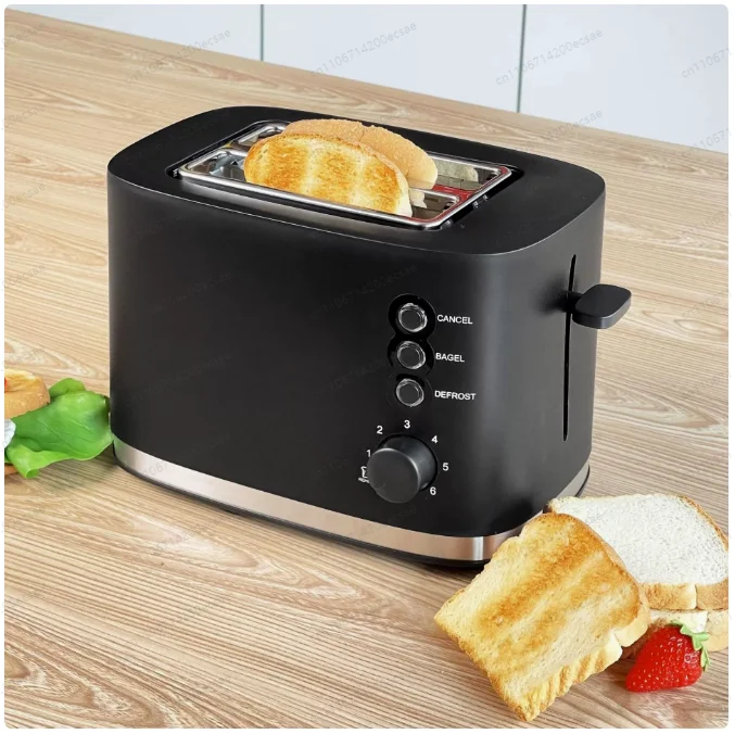 

Электрический тостер 110В/220В, автоматическая машина для выпечки хлеба, из нержавеющей стали, бытовой, для завтрака, тостер-печь, гриль для сэндвичей, на 2 ломтика