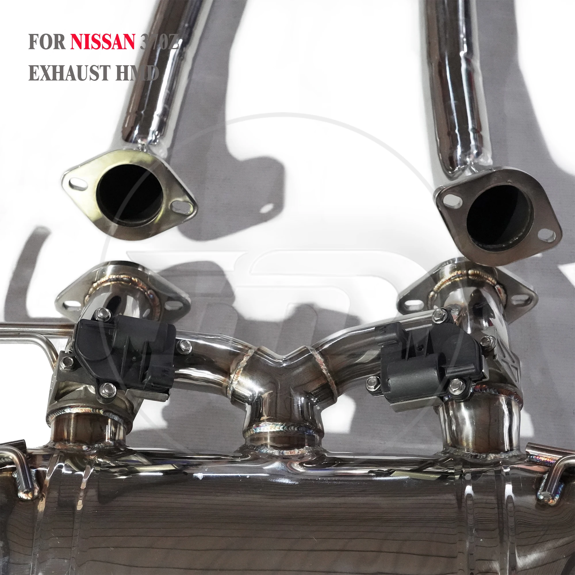 

High Quality Catback For Nissan 370Z Stainless Steel Exhaust System Electronic Valve Muffler Lossless Installation Discounted