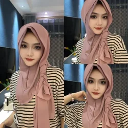 Winter 2024 Muslim Women Casual New Design Shawl Hijabs