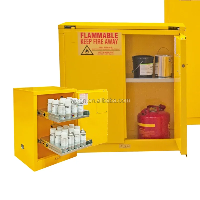 FM Approved 12 Gallons Fume Infinity Flammable Storage Safety Cabinet