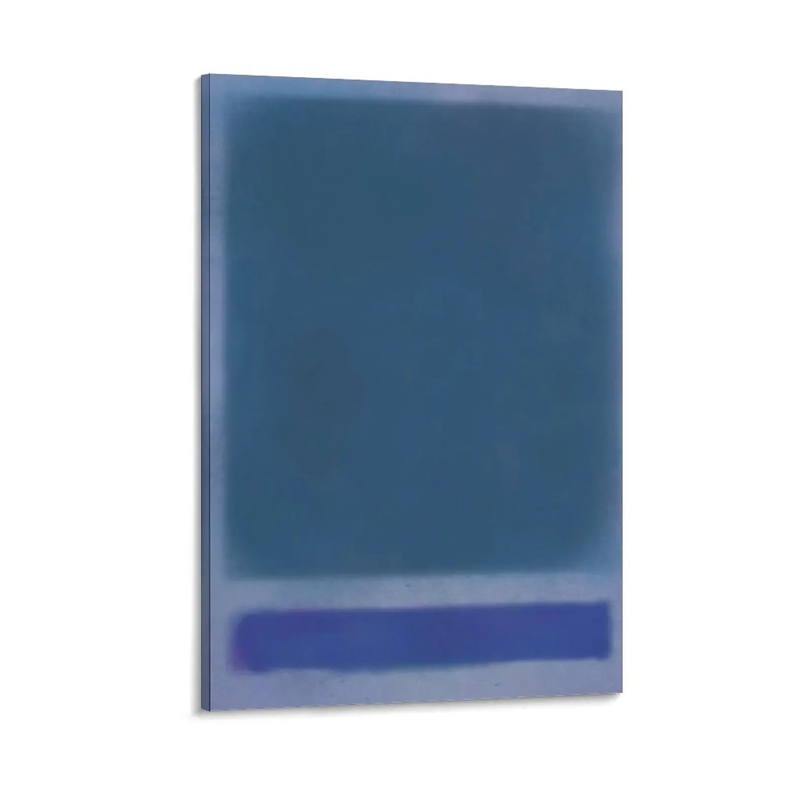 

Blue Abstract Rothko Inspired Canvas Painting decoration for the room interior paintings poster mural