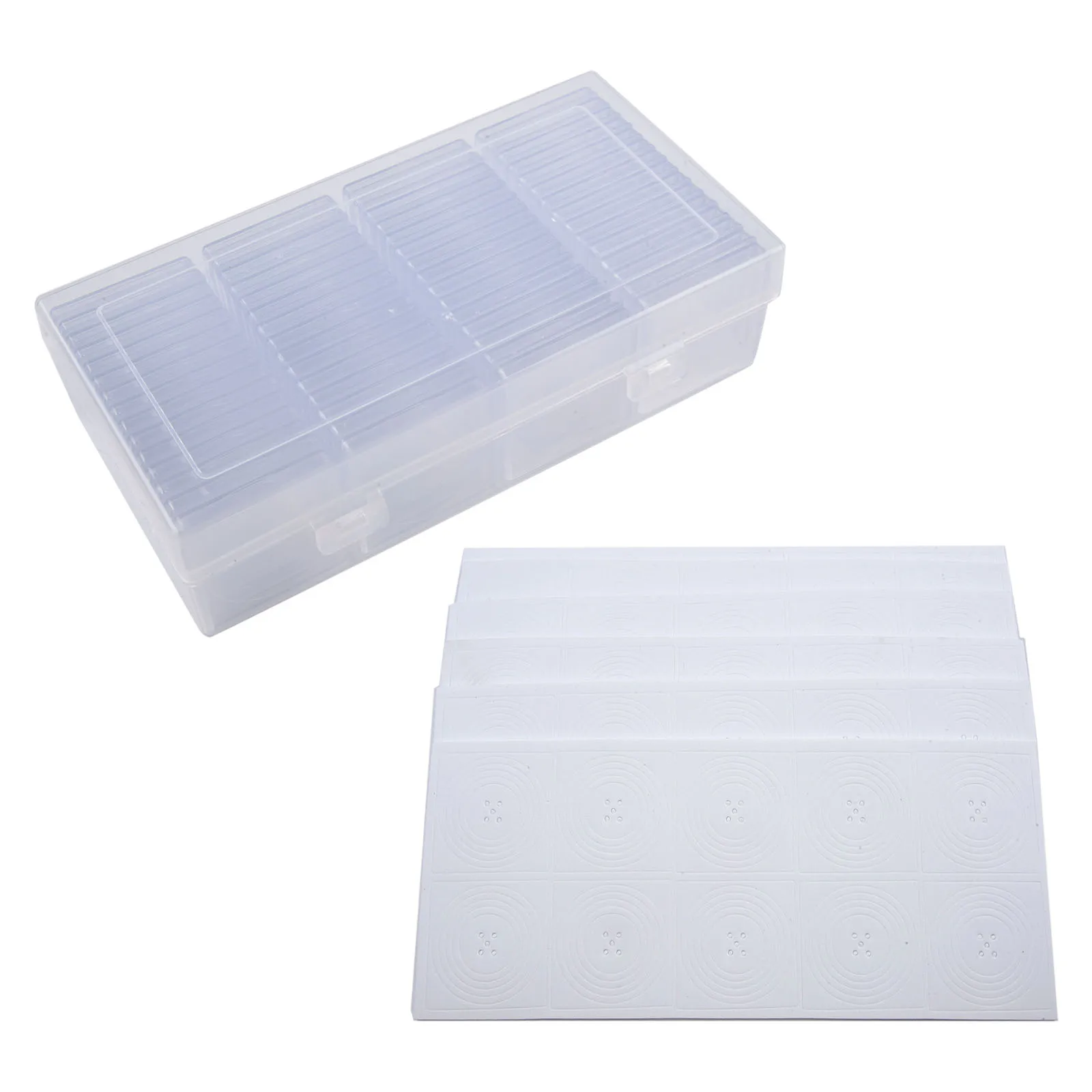 Coin Capsule Case Adjustable Foam Liner Transparent And Convenient Adjustable Foam Liner Long Lasting Use Maximum Protection