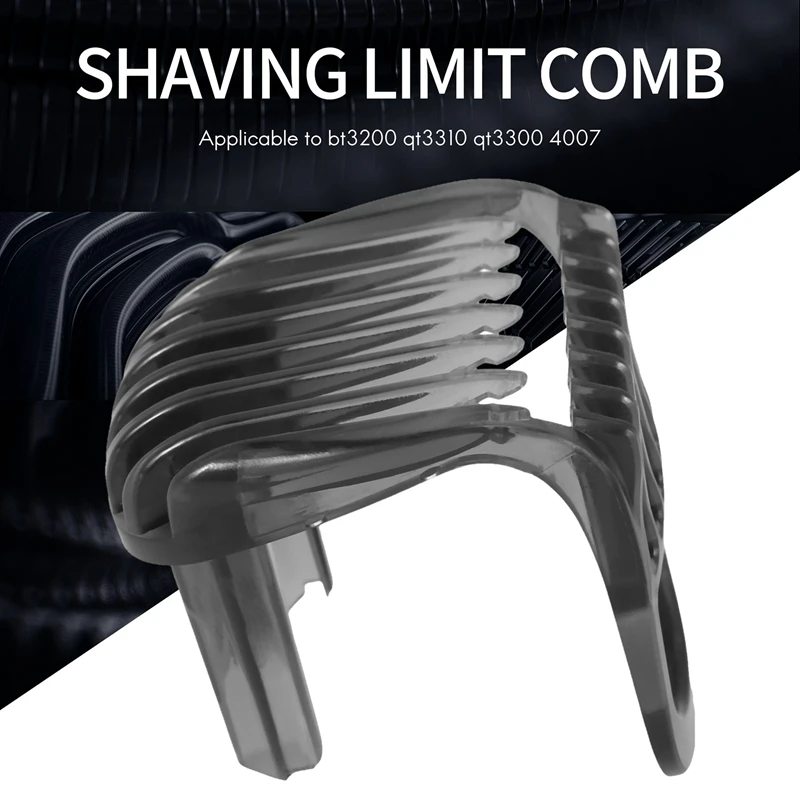 Máquina de cortar cabelo pente aparador de barba para clipper qt4015 bt3200 aparador de cabelo ferramentas de fixação peças de pente