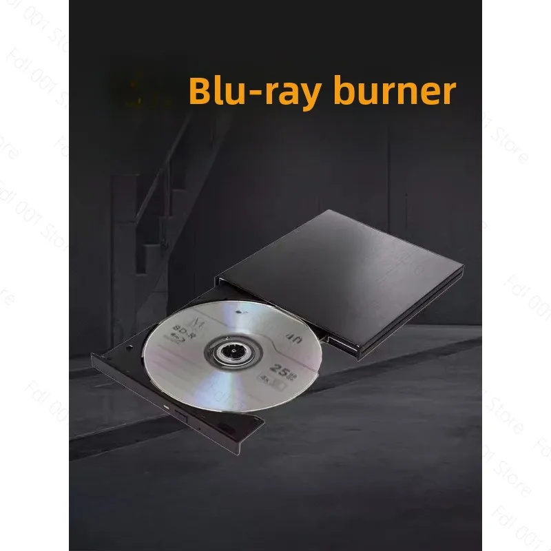 Adecuado para la unidad de disco óptico externa BD de Verbatim, grabadora de Blu-ray externa USB 3.2 para portátiles, computadoras de escritorio y dispositivos móviles.