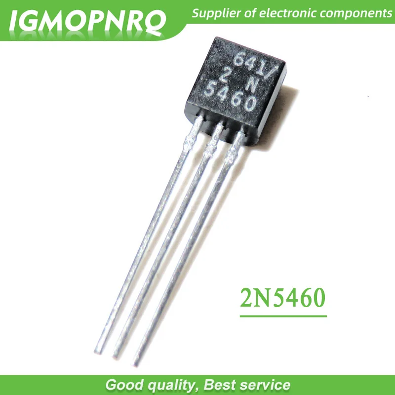 10 piezas 2N5460 5460 TO92 JFET efecto de campo de Unión nuevo Original envío gratis